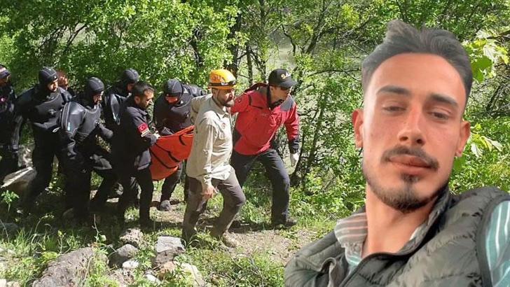 Otomobilin Munzur Çayı'na uçtuğu kazada amcanın cesedine ulaşıldı, yeğeni aranıyor