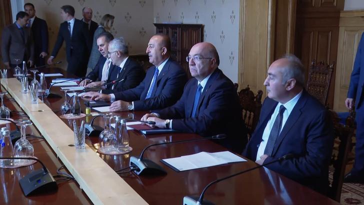 Çavuşoğlu, Rus mevkidaşıyla görüştü