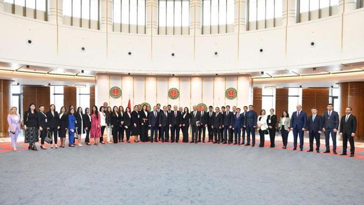 Azerbaycan Adalet Akademisi'nden, Yargıtay Başkanı Akarca'ya ziyaret