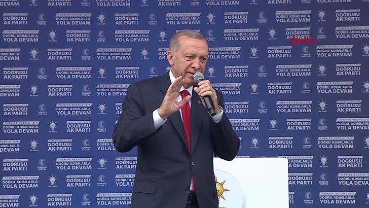 Cumhurbaşkanı Erdoğan Pursaklar'da konuştu