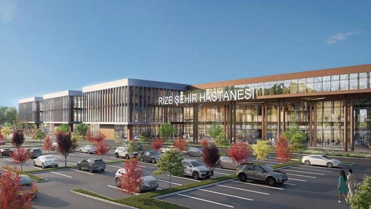 Rize Şehir Hastanesi projesinde deniz dolgusu tamamlandı