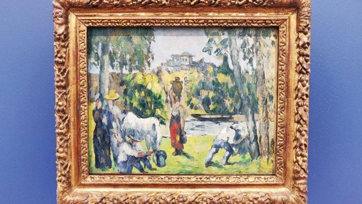 Paul Cezanne’ın ünlü tablosu, 27 yıl sonra İrlanda’da sergileniyor