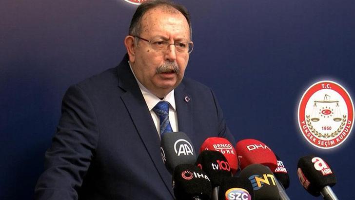 YSK Başkanı Yener: Herhangi bir adayın pusulada üzeri çizilmemeli