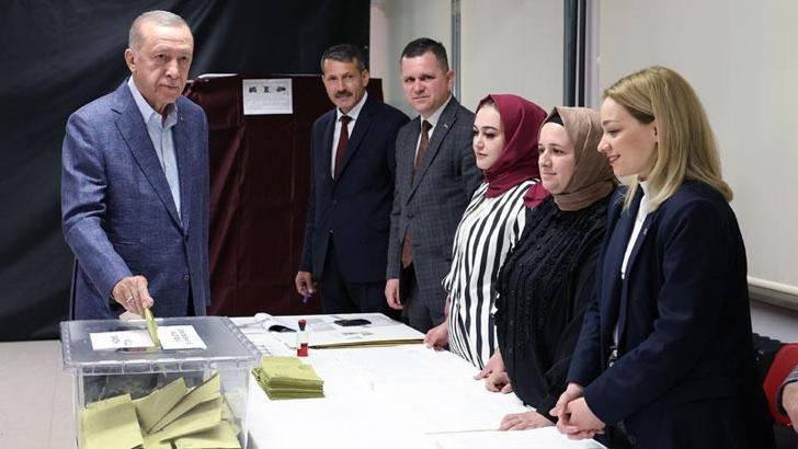 Cumhurbaşkanı Erdoğan’ın oy kullandığı sandığın sonuçları