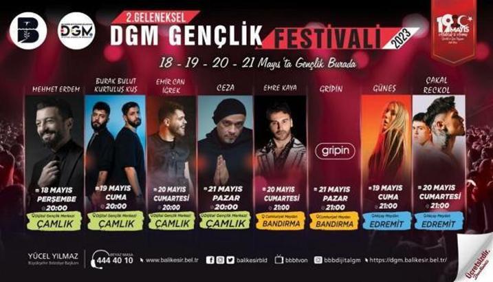 Balıkesir'de 19 Mayıs'a özel gençlik festivali