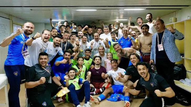 Bucaspor 1928'de final sevinci