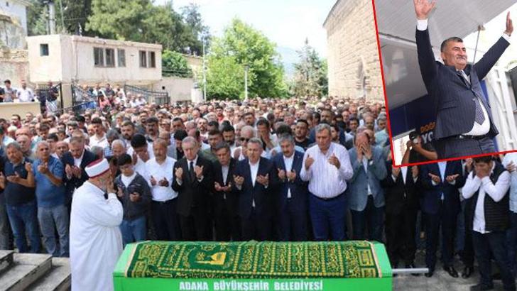MHP Kozan İlçe Başkanı Atlı, toprağa verildi