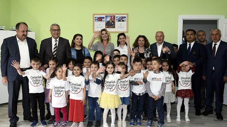 Çocuklar Gülsün Diye Derneği, 44'üncü anaokulunu Kahramanmaraş'ta açtı