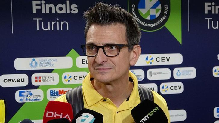 VakıfBank Başantrenörü Guidetti: Bu takımı kırılmaz bir obje olarak görüyorum