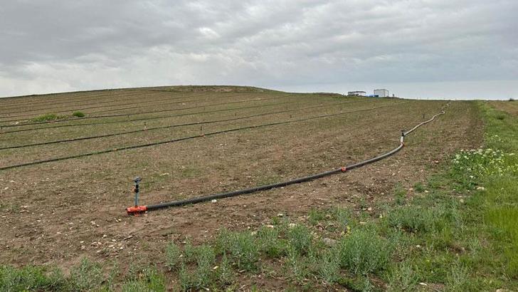 Yağmurlu havada sulama yaparken yıldırım çarpması sonucu yaşamını yitirdi