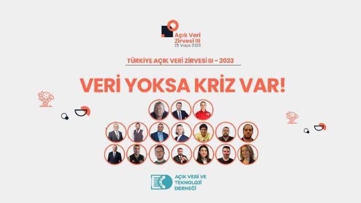 Açık Veri Zirvesi ‘veri yoksa kriz var’ temasıyla depreme odaklanıyor