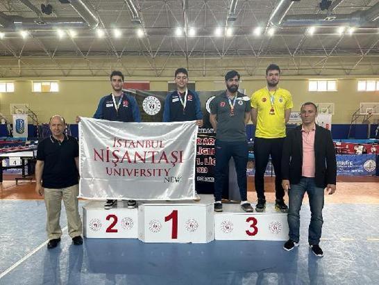 Nişantaşı Üniversitesi masa tenisinde Türkiye şampiyonu oldu