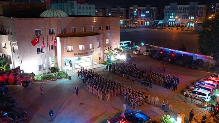 Şanlıurfa'da 4'üncü Kökünü Kurutma Operasyonu; 101 gözaltı