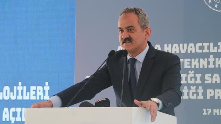Bakan Özer: Mesleki eğitimdeki öğrenci sayısı 1 milyon 405 bine ulaştı