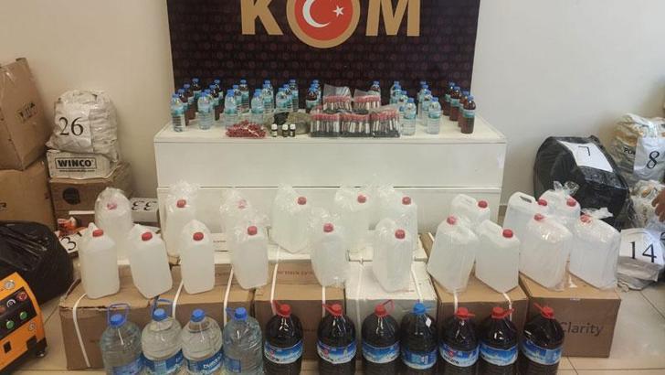 Sahte içkiden zehirlenen kişi hastaneye kaldırıldı; baba ve 2 oğlu gözaltına alındı