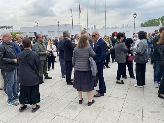 Gazeteci Sanlı Ergin son yolculuğuna uğurlandı