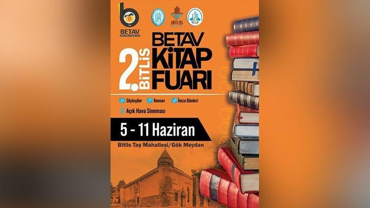 2. Bitlis Kitap Fuarı 5 Haziran’da başlıyor