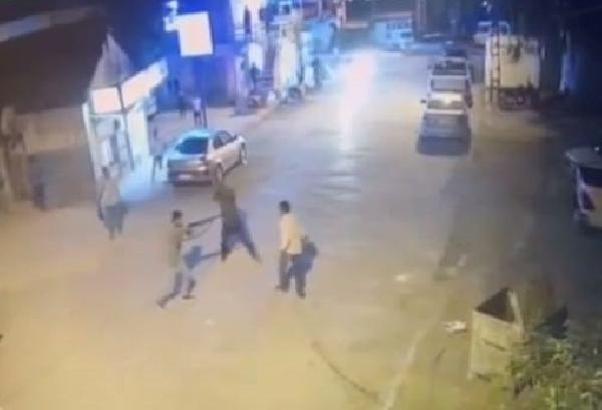 Adana'daki silahlı kavga kamerada