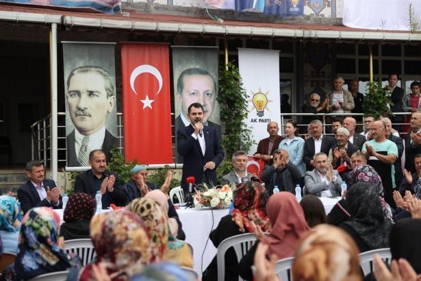 Bakan Kurum: Milletimize ne söz verdiysek hep tuttuk