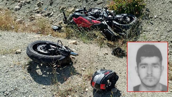 Adıyaman'da devrilen motosikletin sürücüsü öldü