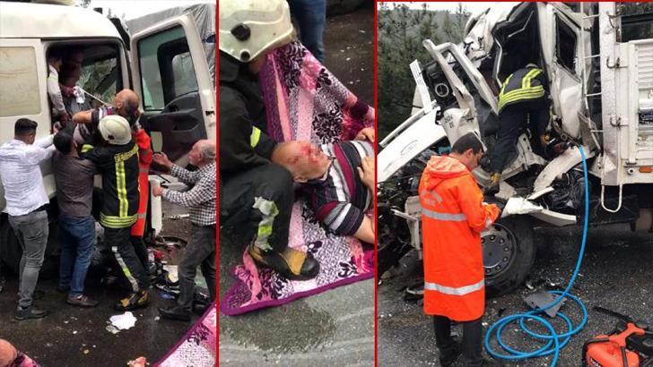 Tarsus'ta otoyolda kaza; 5 yaralı