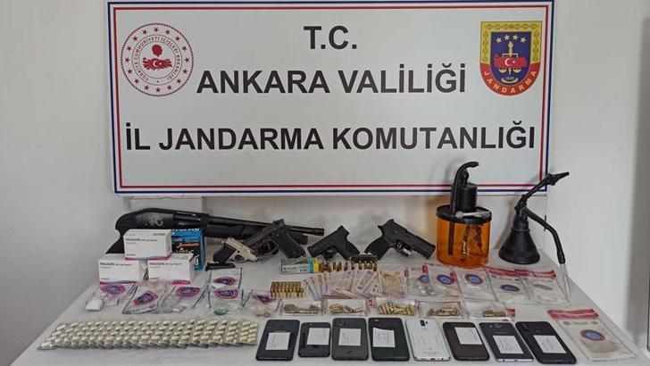 Ankara'da uyuşturucu operasyonu: 12 gözaltı