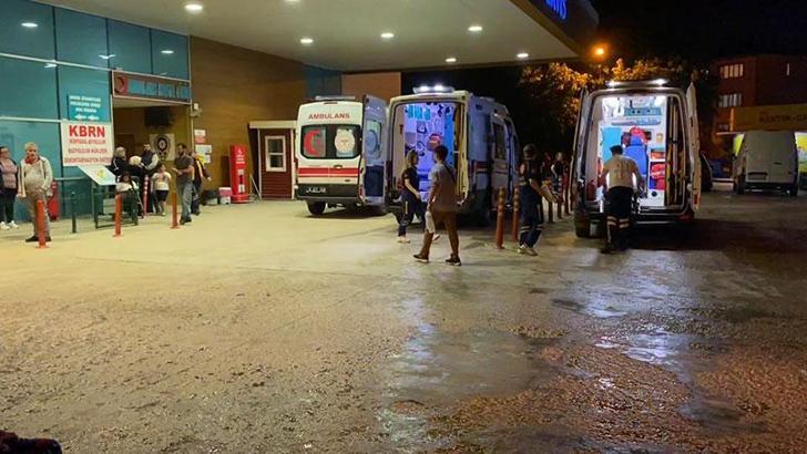 Gaz yağı içen 2 yaşındaki Alparslan, hastaneye kaldırıldı