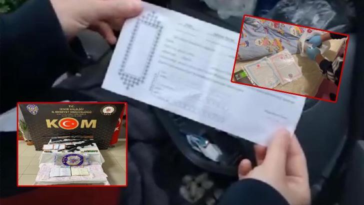 İzmir'de 'tefeci' operasyonunda 7 gözaltı