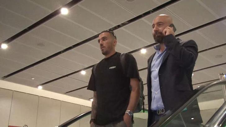 Trabzonspor'un prensip anlaşmasına vardığı Dimitrios Kourbelis, İstanbul'a geldi