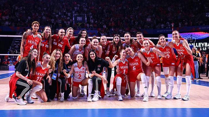 A Milli Kadın Voleybol Takımı, Milletler Ligi'nde 3'te 3 yaptı