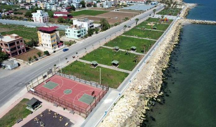 Karaduvar’a kazandırılan yeşil alana 'Sardalya Park' adı verilecek