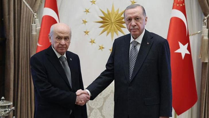Cumhurbaşkanı Erdoğan'dan Bahçeli'ye teşekkür telefonu