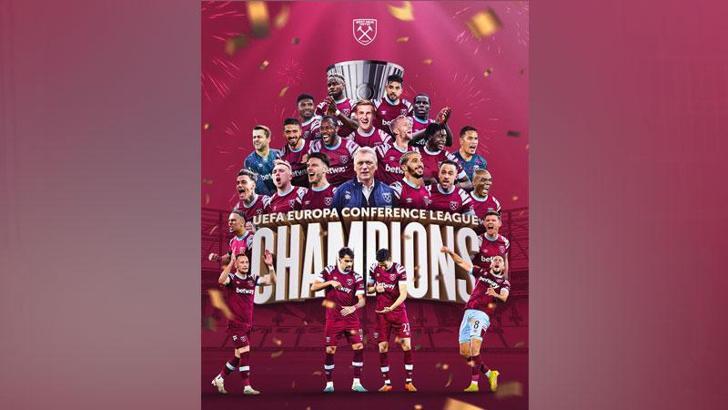 UEFA Avrupa Konferans Ligi'nde şampiyon West Ham United oldu