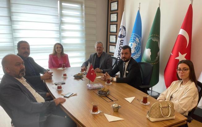 Mersin Sanayi Odası Başkanı Tekli'den ULUSKON'a ziyaret