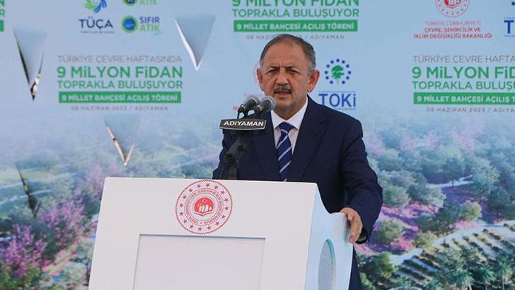 Bakan Özhaseki: 6 Şubat depremleri bu topraklarda başımıza gelen en büyük felaket