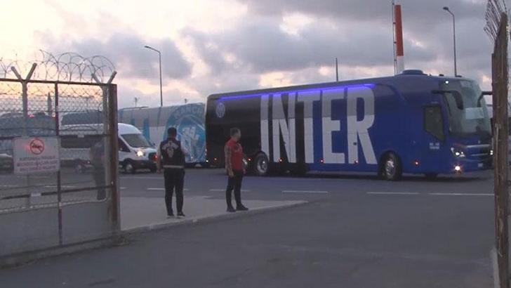 Inter ve Manchester City final için İstanbul'a geldi