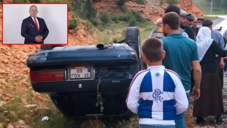 Genç Parti Muğla İl Başkanı ve oğlu kazada yaralandı