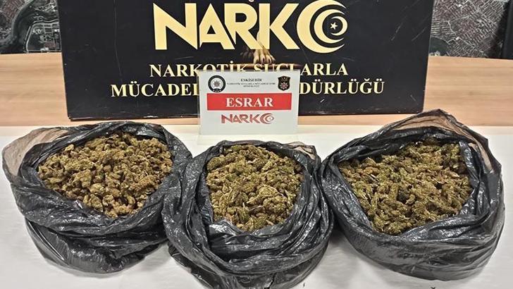 Eskişehir'de 6 kilo uyuşturucu ele geçirildi
