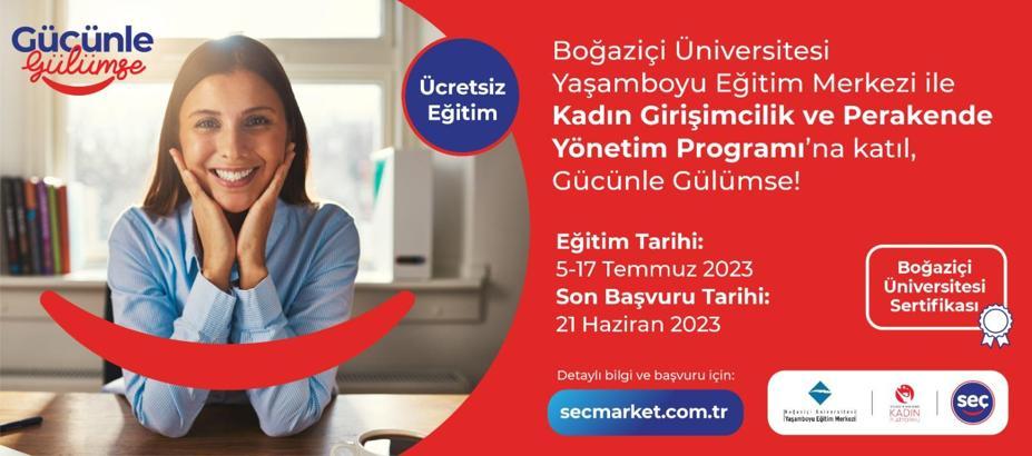 Kadın girişimcilere yönelik ‘Gücünle Gülümse’ projesi başlıyor