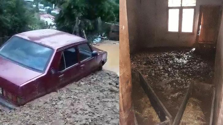 Feke'de şiddetli yağış hayatı olumsuz etkiledi