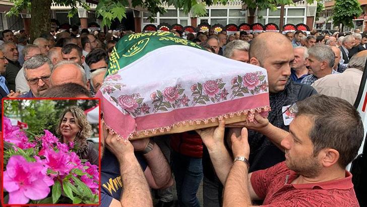 Cam silerken 5'inci kattan düşen eski CHP kadın kolları başkanı, toprağa verildi