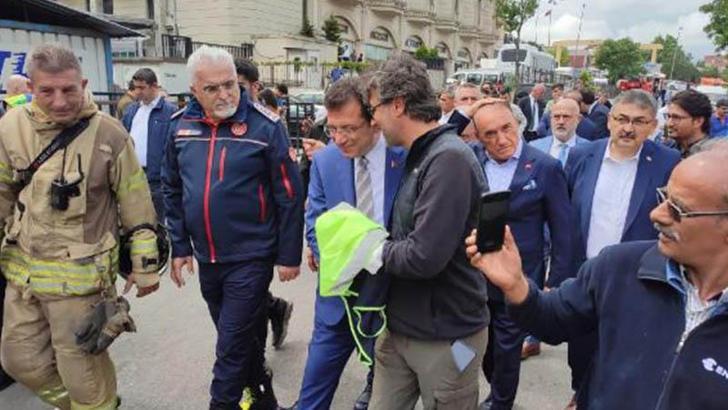İmamoğlu'ndan Başakşehir'de 4 gün süren yangınla ilgili inceleme