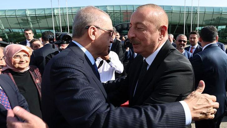 Cumhurbaşkanı Erdoğan, Azerbaycan’dan ayrıldı
