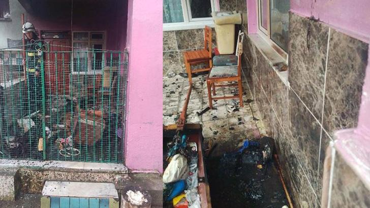 Düğün sonrası silahlı kavgada katil zanlısının evi ateşe verildi