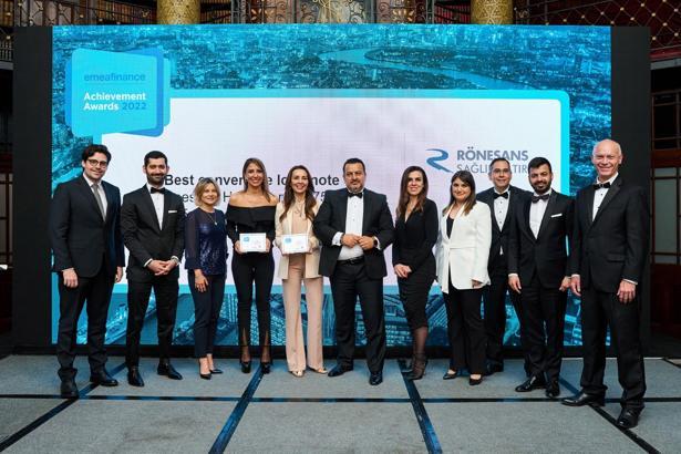 Avrupa’nın ‘en başarılı uzun vadeli finansman’ ödülü Rönesans’ın oldu