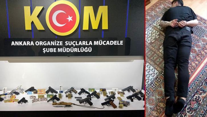 Ankara merkezli 3 ilde suç örgütlerine operasyon; 30 gözaltı