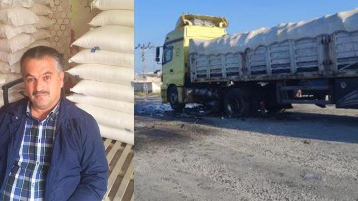 Park halindeki TIR'a çarpan hafif ticari aracın sürücüsü öldü