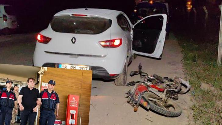 Motosikletlinin ölümüne neden olan 17 yaşındaki ehliyetsiz sürücü tutuklandı