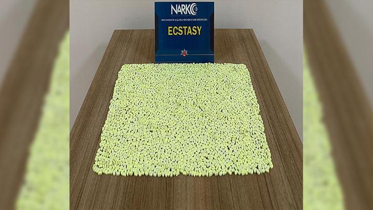 Ordu'da üzerinde 3 bin ecstasy hapla yakalanan şüpheli tutuklandı