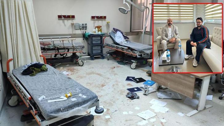 Akrabalar arasındaki kavga hastanede de sürdü; doktora da saldırdılar